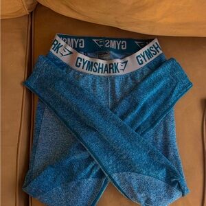 Gymshark flex blue leggings medium